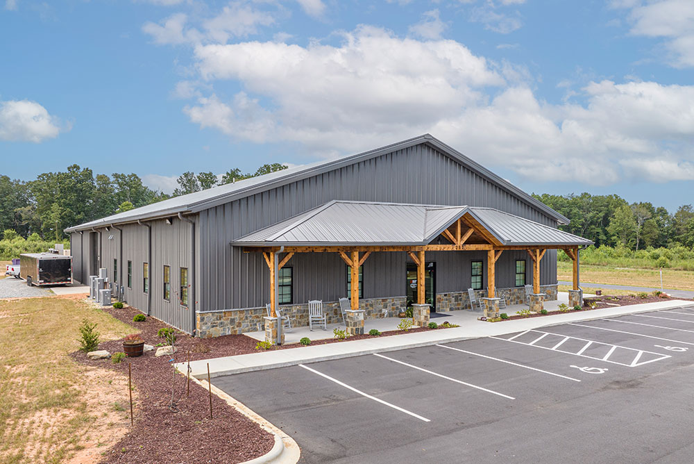 Metal building construction